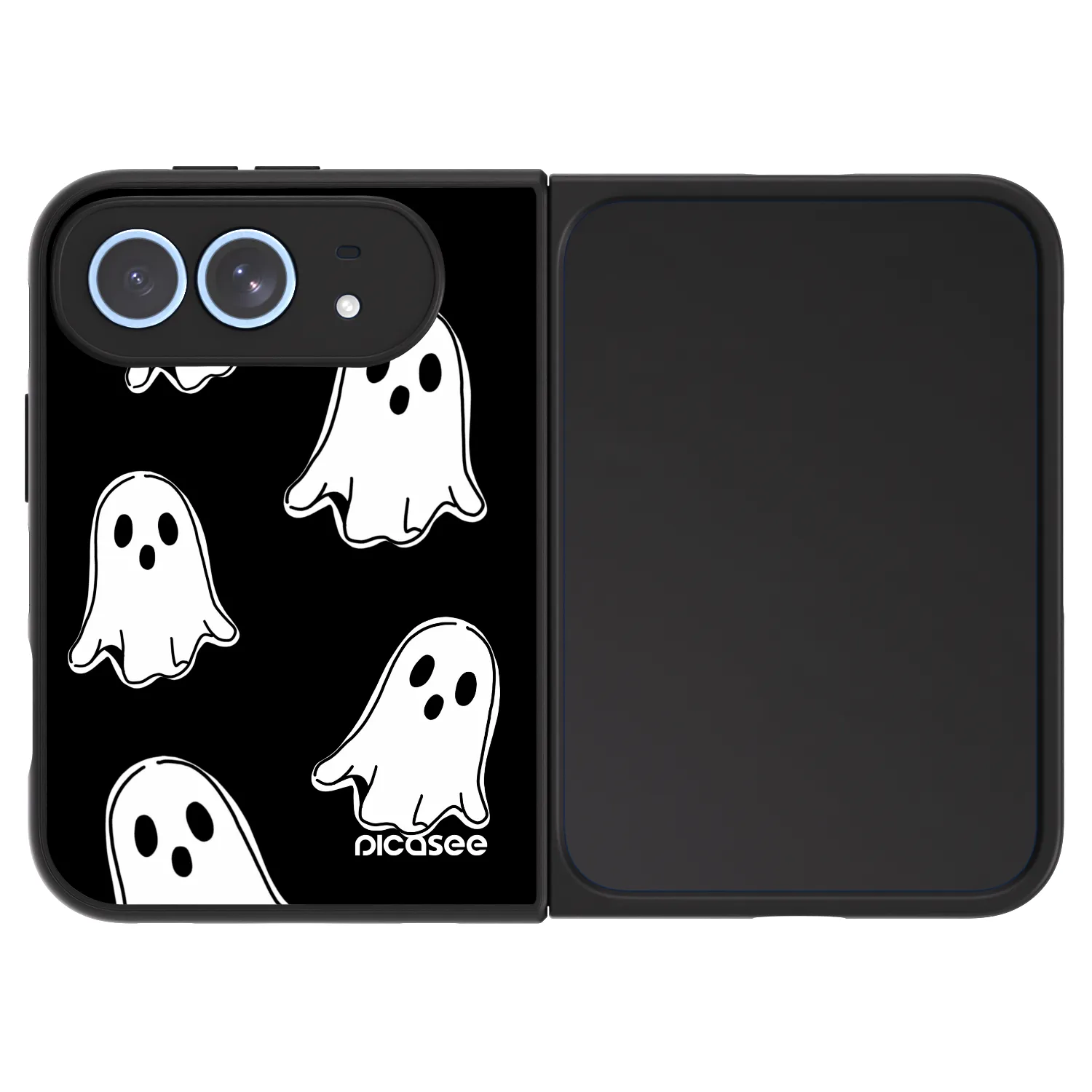 Picasee ULTIMATE CASE MagSafe pro Apple iPhone Duo - Black ghosts