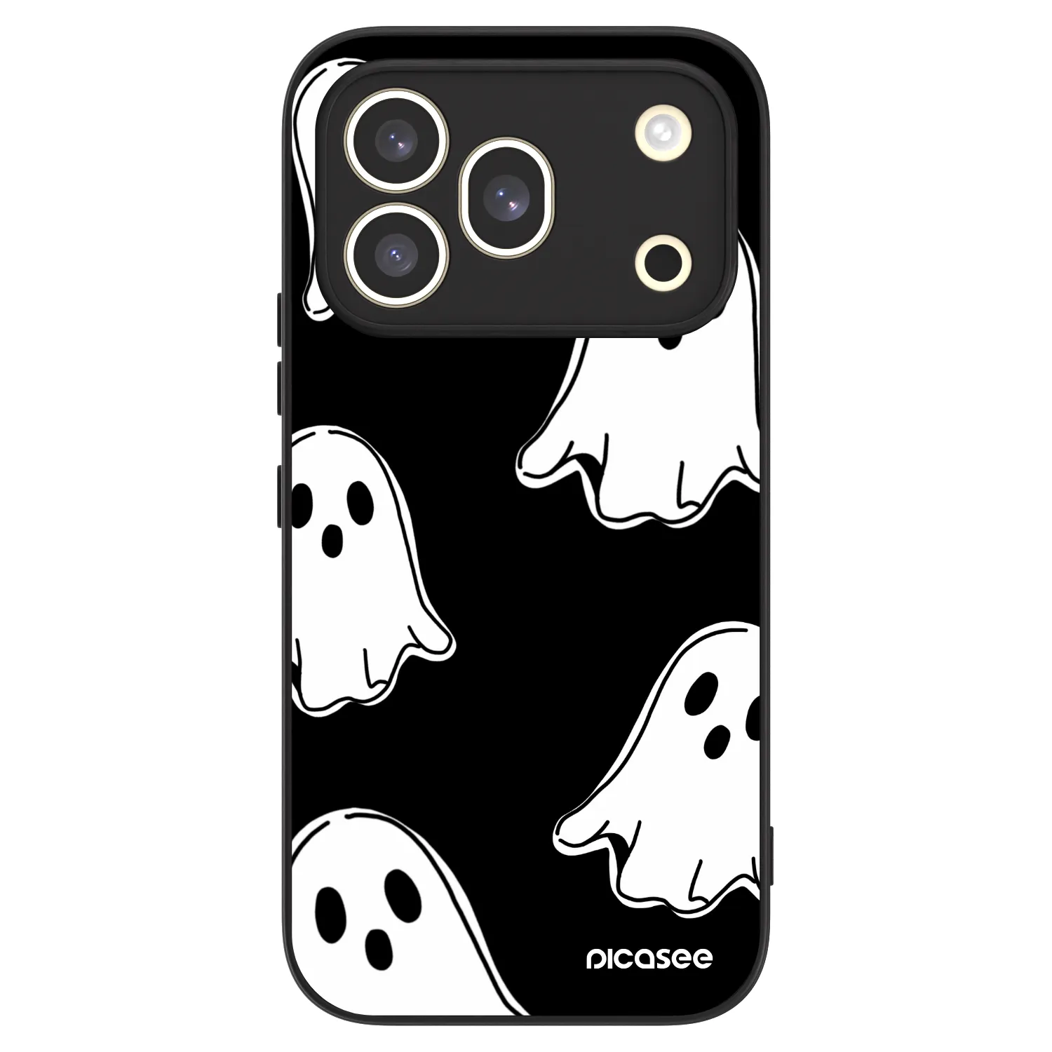 Picasee ULTIMATE CASE για Honor 600 Pro - Black ghosts