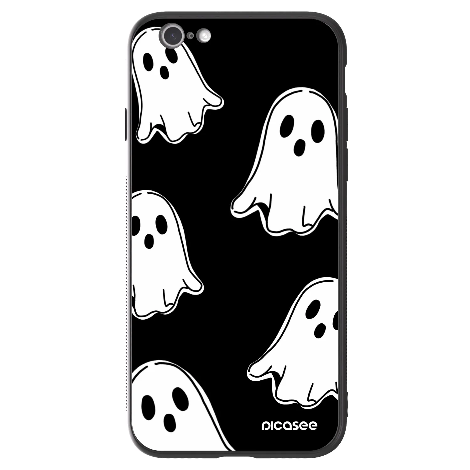 Picasee ULTIMATE CASE για Apple iPhone 6/6S - Black ghosts