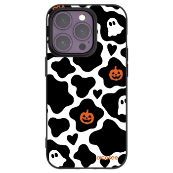 Picasee Μαύρη θήκη σιλικόνης για Apple iPhone 14 Pro - Boow