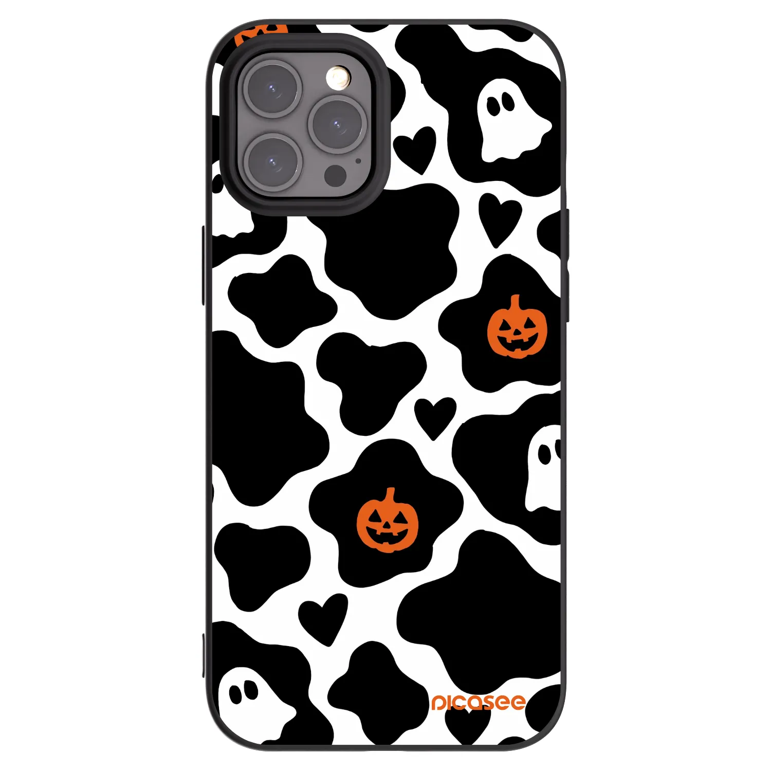 Picasee Μαύρη θήκη σιλικόνης για Apple iPhone 12 Pro Max - Boow