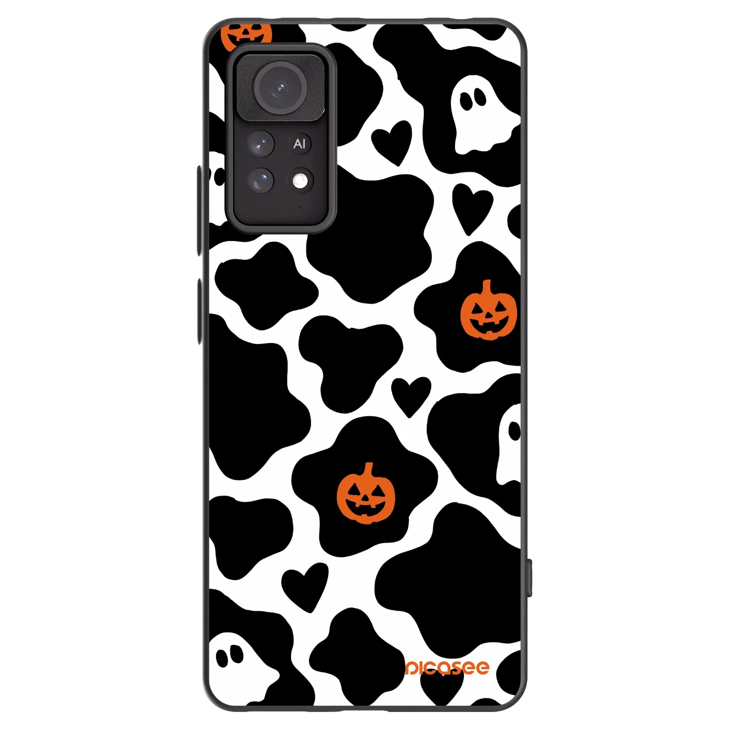 Picasee Μαύρη θήκη σιλικόνης για Xiaomi Redmi Note 11 Pro - Boow