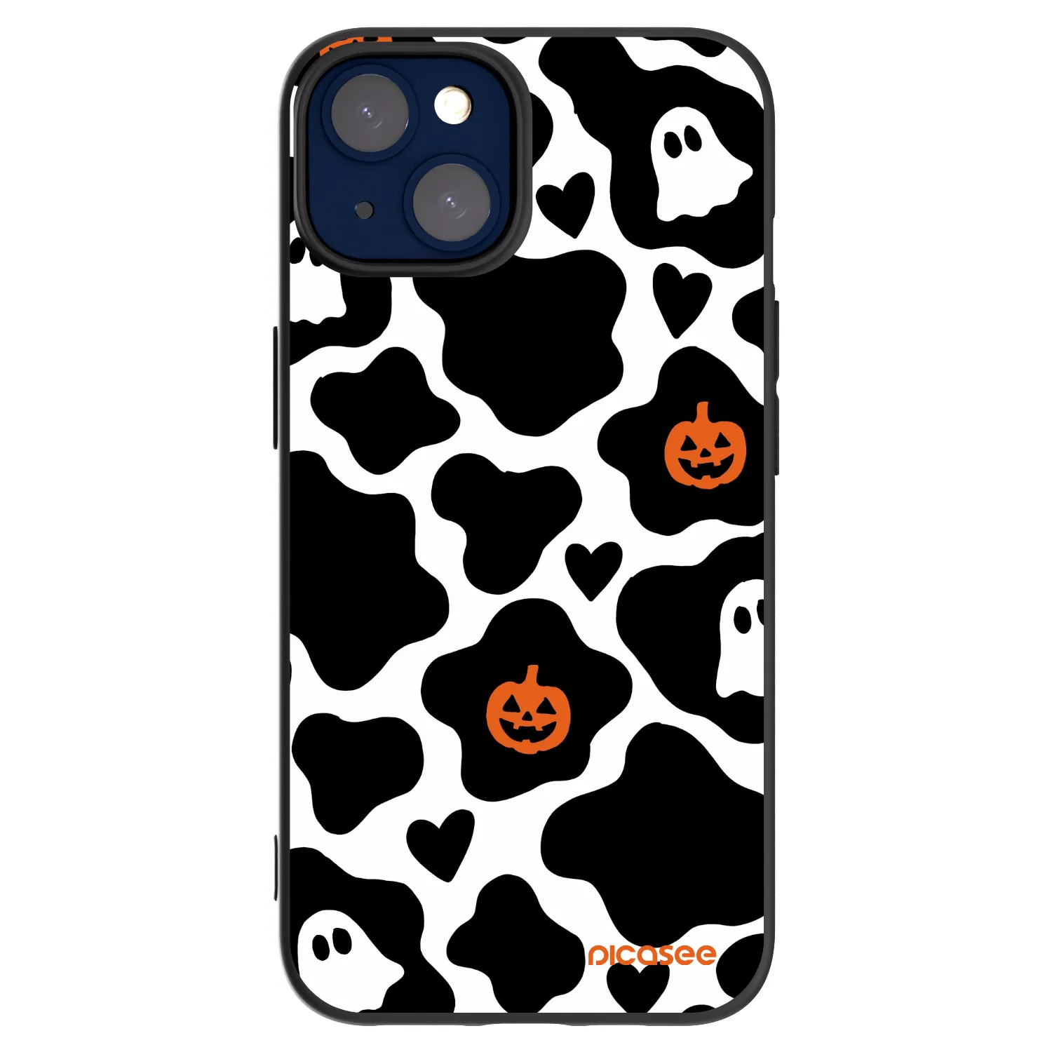 Picasee Μαύρη θήκη σιλικόνης για Apple iPhone 14 - Boow