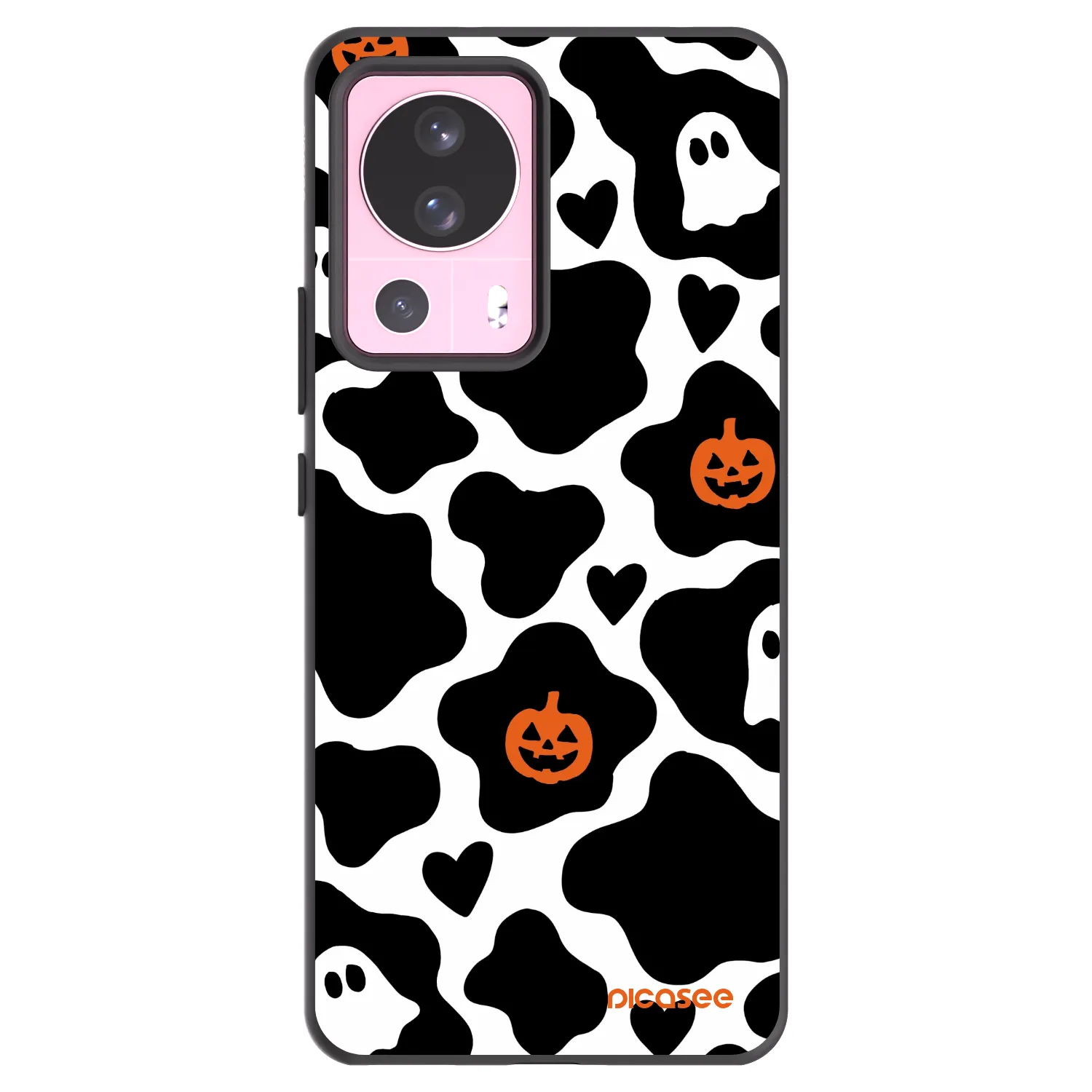 Picasee Μαύρη θήκη σιλικόνης για Xiaomi 13 Lite - Boow