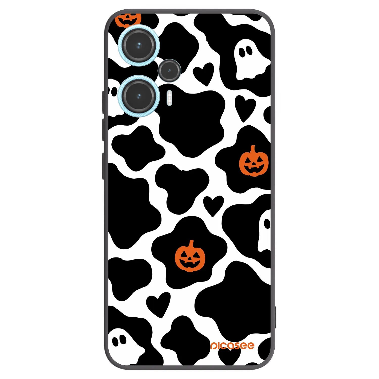 Picasee Μαύρη θήκη σιλικόνης για Xiaomi Poco F5 - Boow