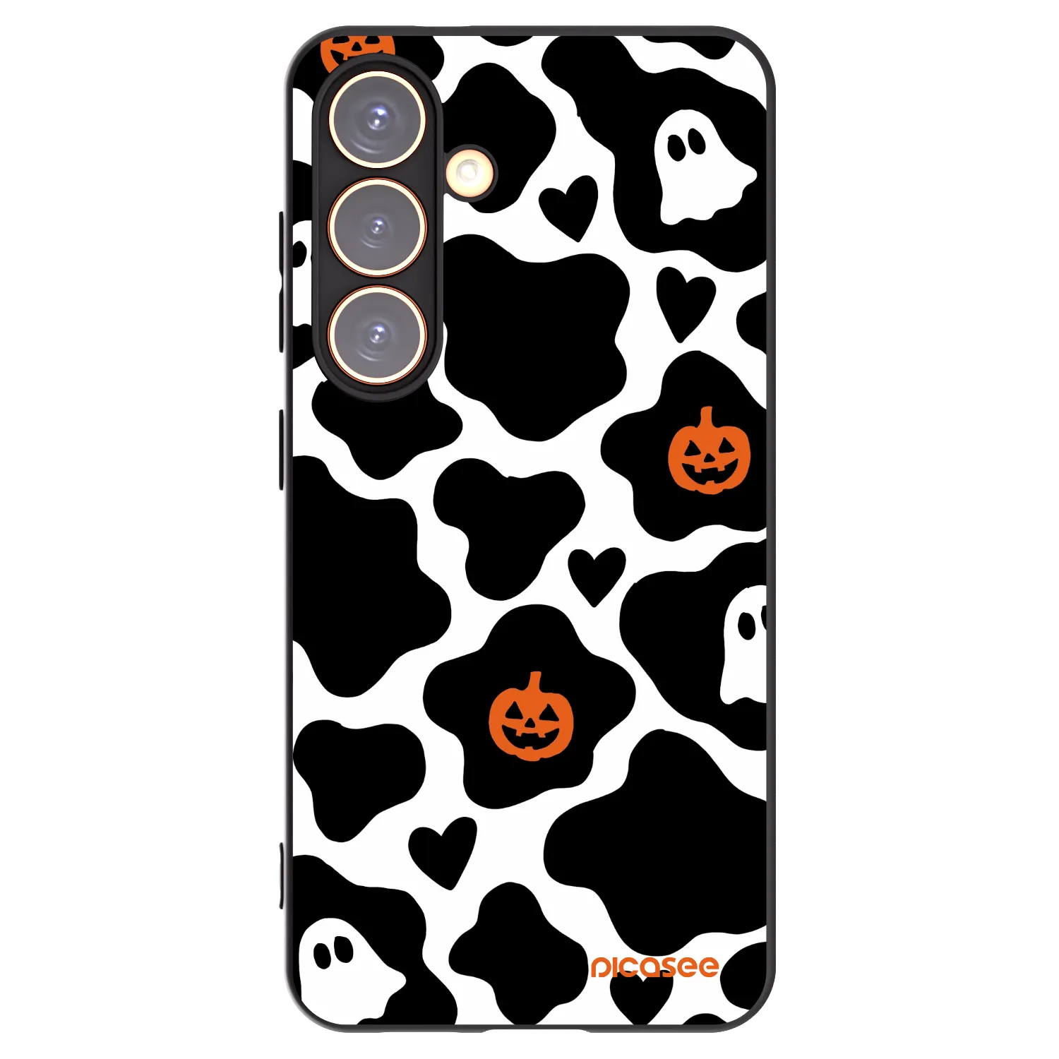 Picasee Μαύρη θήκη σιλικόνης για Samsung Galaxy S24 S921B 5G - Boow