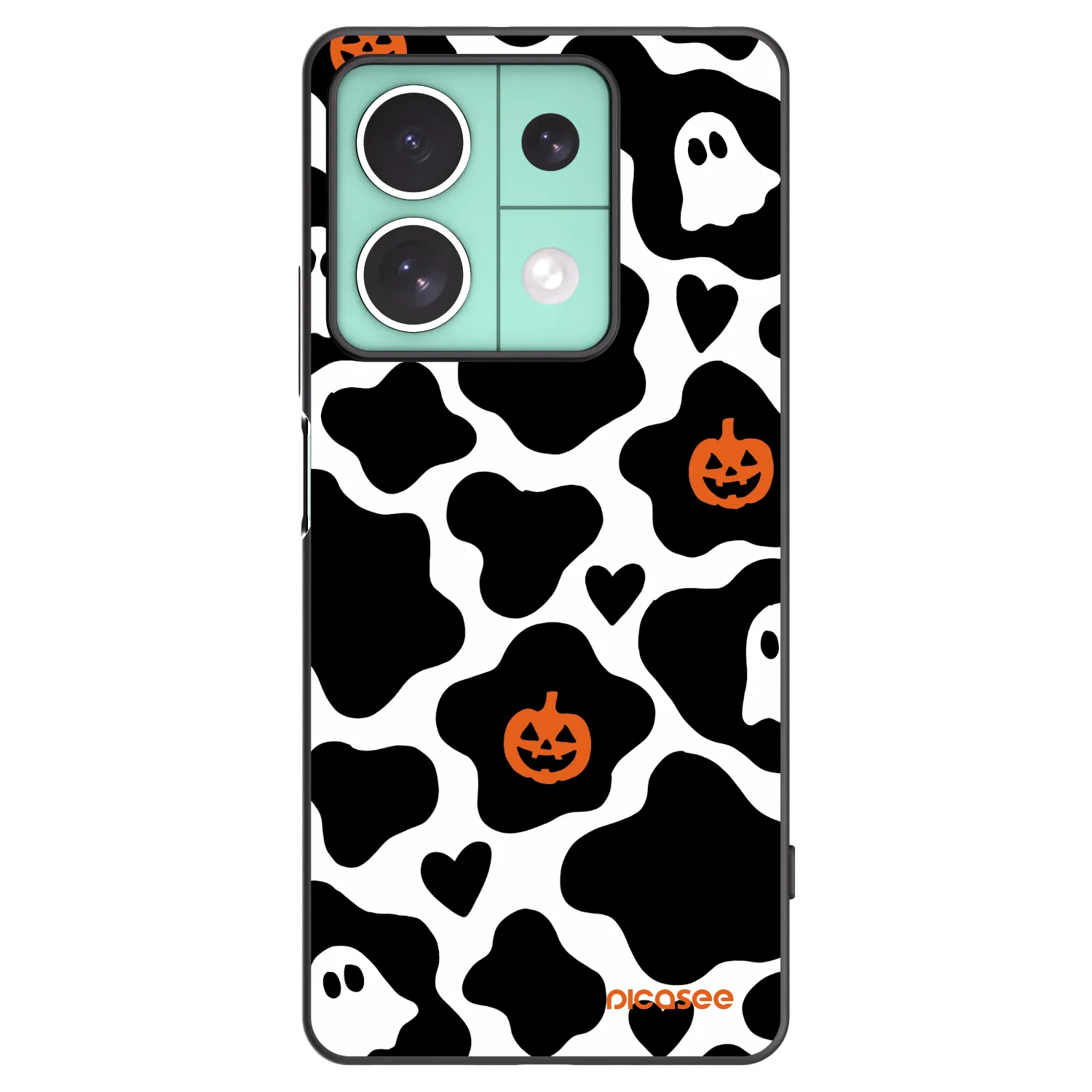 Picasee Μαύρη θήκη σιλικόνης για Xiaomi Redmi Note 13 5G - Boow