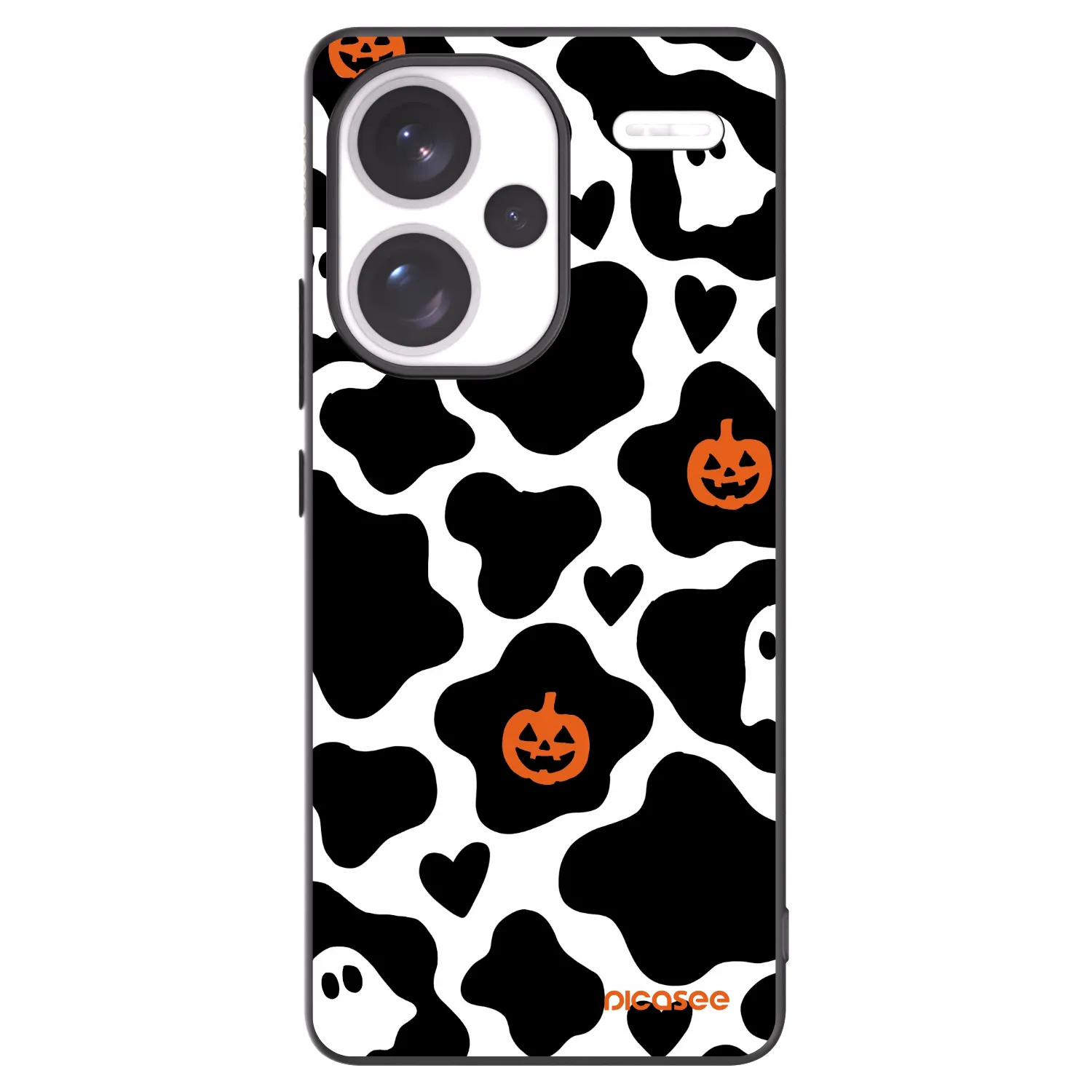 Picasee Μαύρη θήκη σιλικόνης για Xiaomi Redmi Note 13 Pro+ 5G - Boow