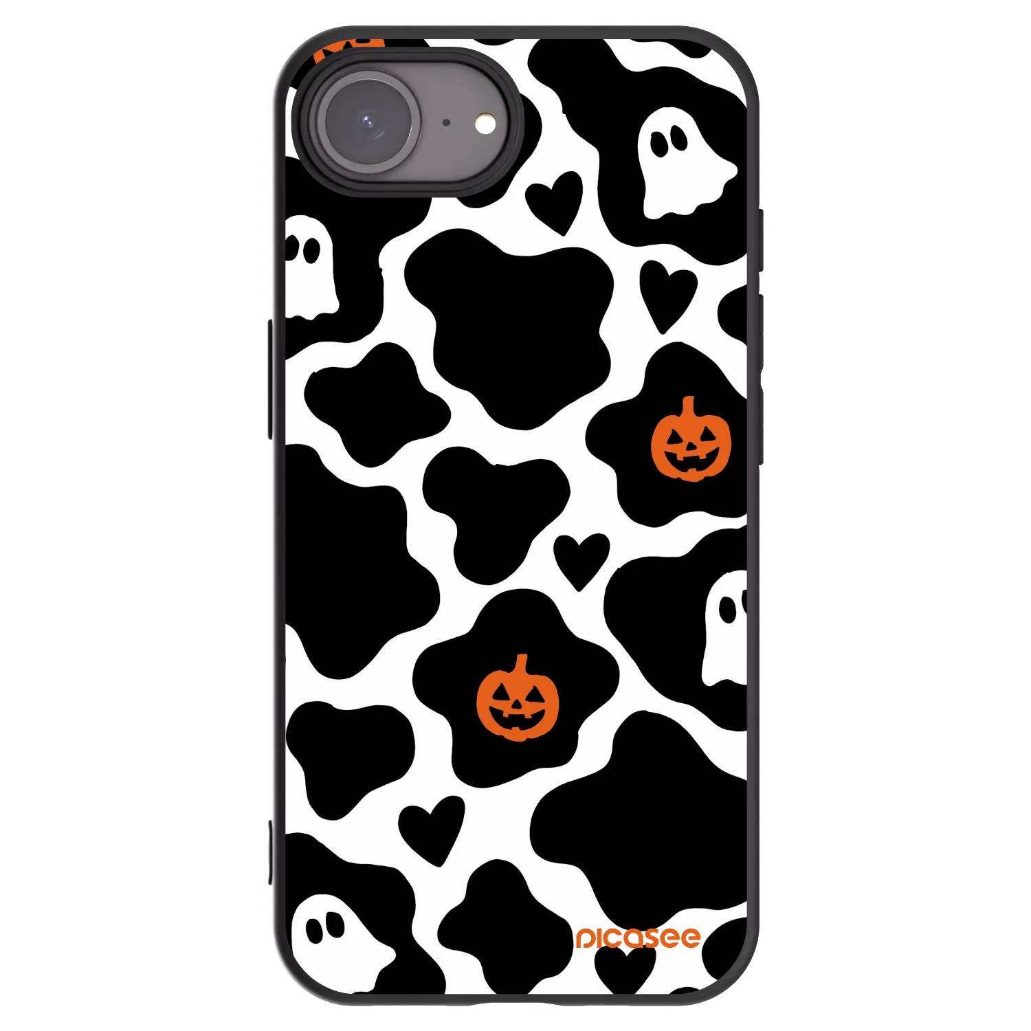 Picasee Μαύρη θήκη σιλικόνης για Apple iPhone 16e - Boow