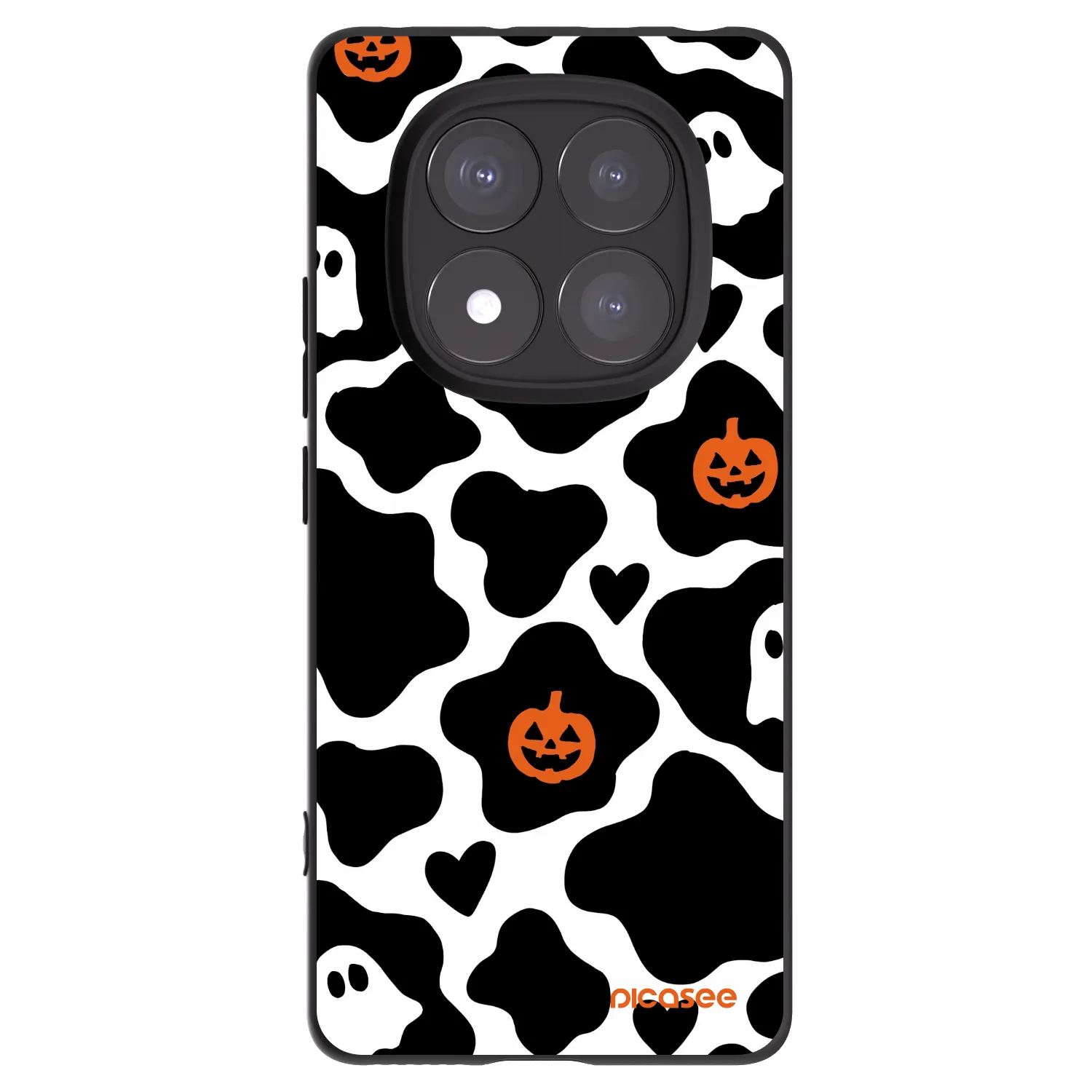Picasee Μαύρη θήκη σιλικόνης για Xiaomi Redmi Note 14 Pro+ 5G - Boow