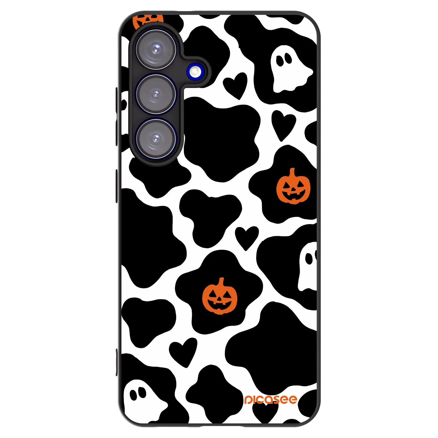 Picasee Μαύρη θήκη σιλικόνης για Samsung Galaxy S25 5G - Boow