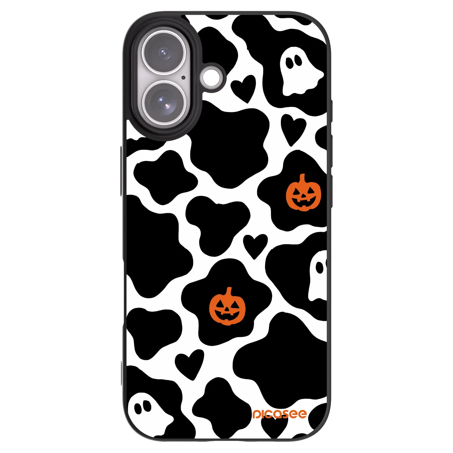 Picasee Μαύρη θήκη σιλικόνης για Apple iPhone 17 - Boow