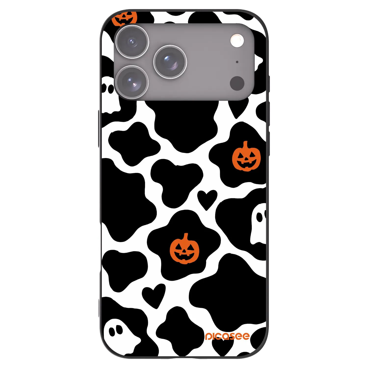 Picasee Μαύρη θήκη σιλικόνης για Apple iPhone 17 Pro Max - Boow