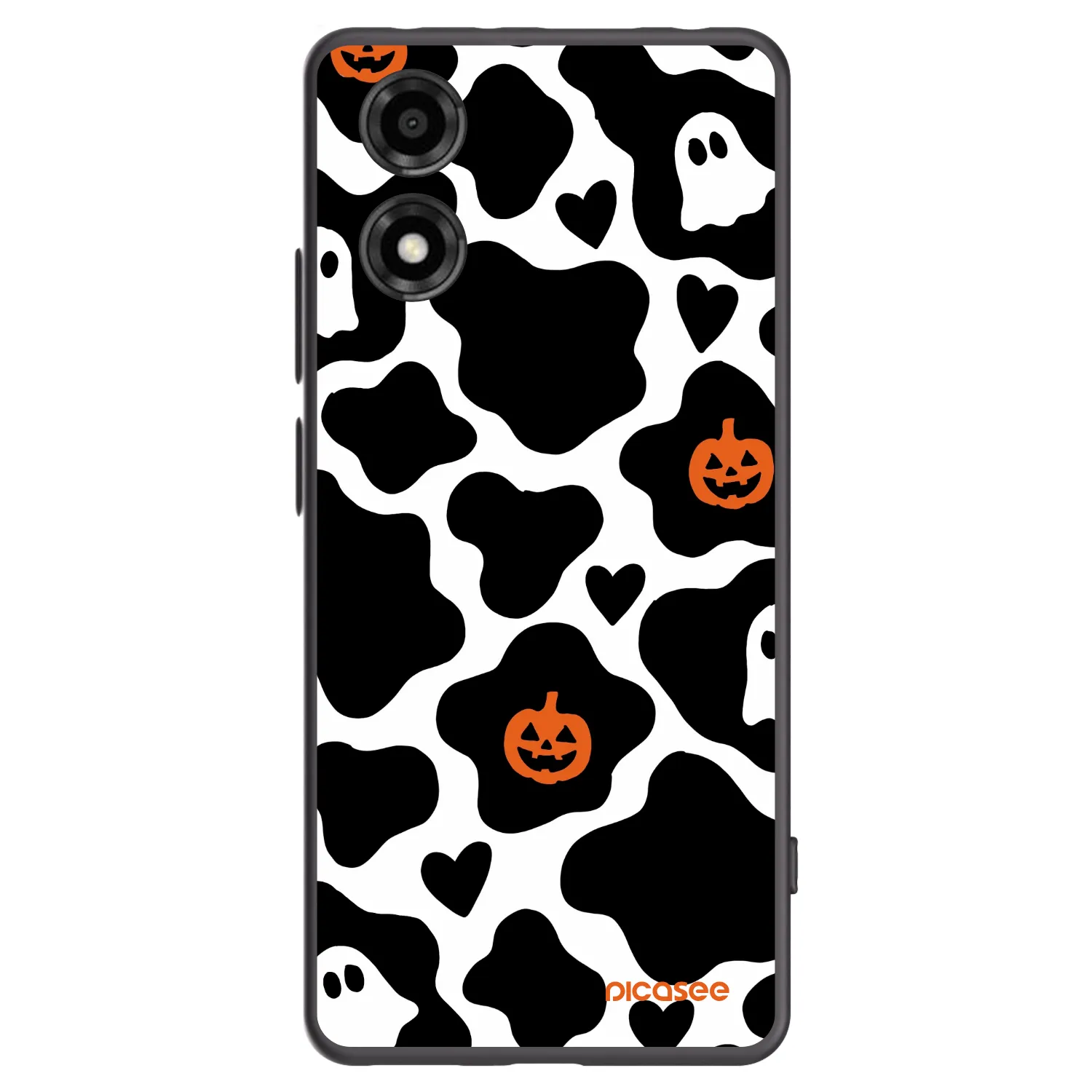 Picasee Μαύρη θήκη σιλικόνης για Motorola Moto E14 - Boow