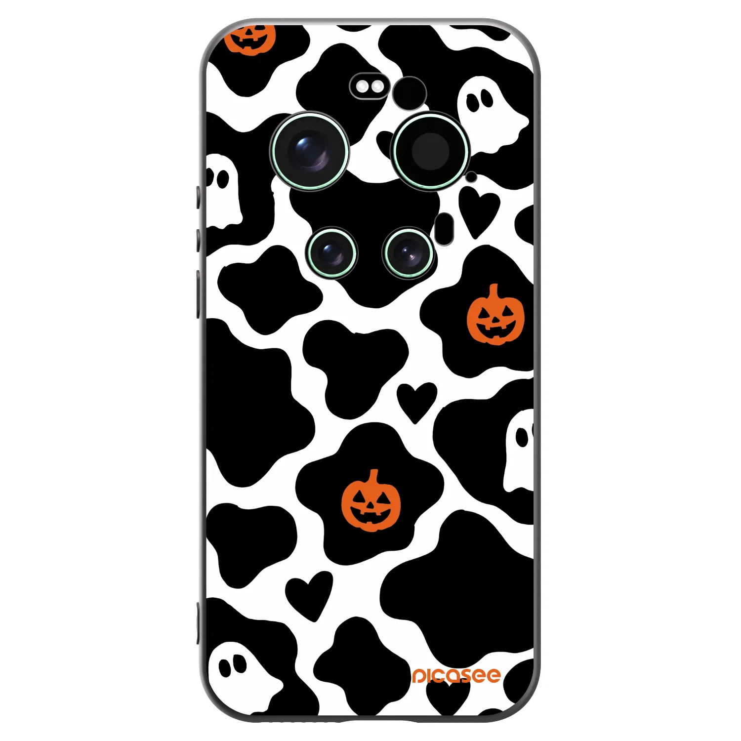 Picasee Μαύρη θήκη σιλικόνης για Xiaomi 17 Ultra - Boow