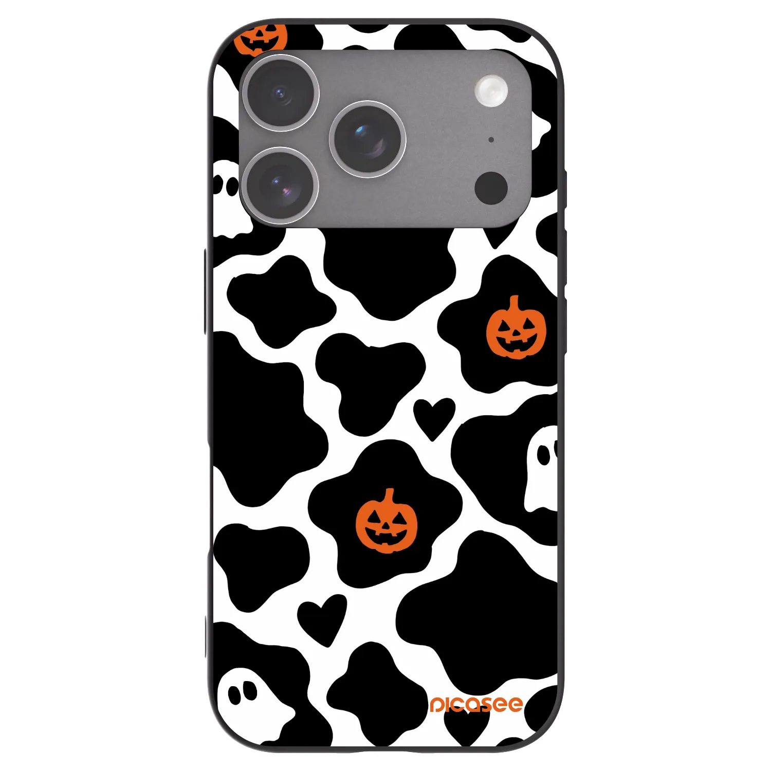 Picasee Μαύρη θήκη σιλικόνης για Apple iPhone 18 Pro - Boow