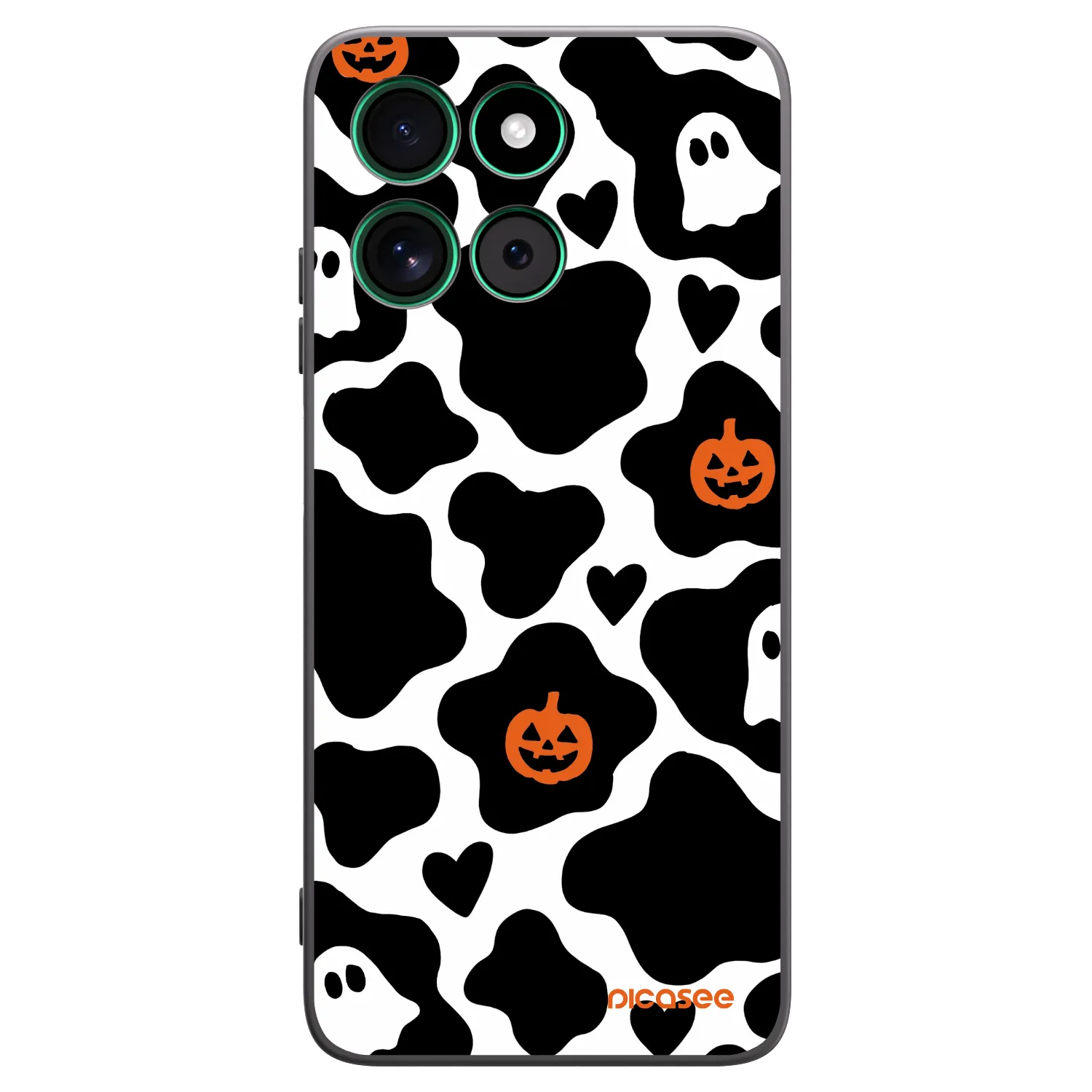 Picasee Μαύρη θήκη σιλικόνης για Motorola Moto G57 Power - Boow