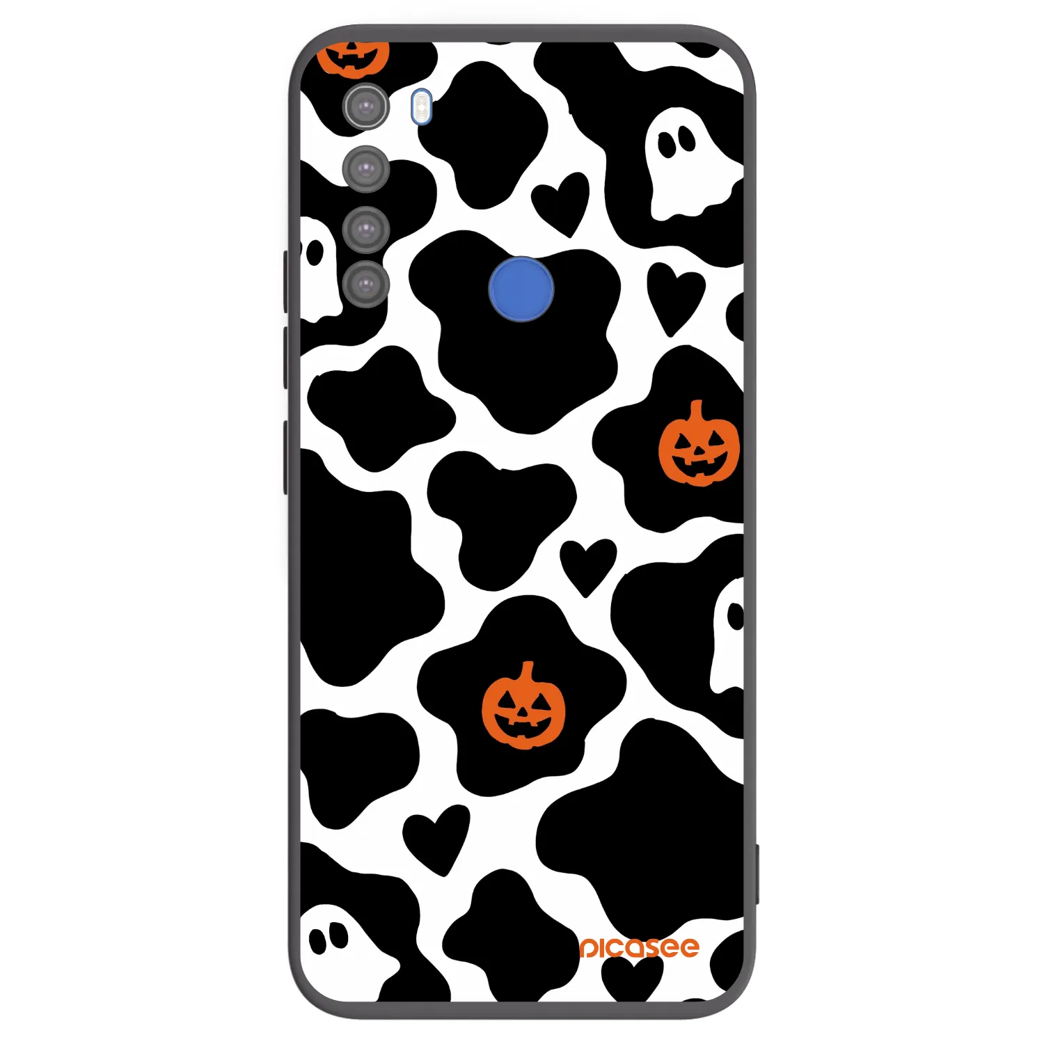Picasee Μαύρη θήκη σιλικόνης για Xiaomi Redmi Note 8T - Boow
