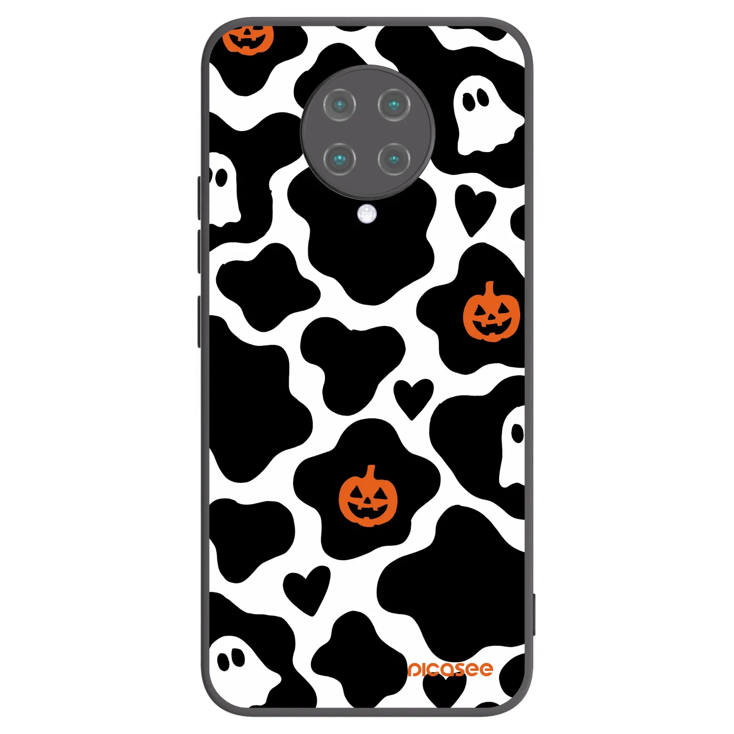 Picasee Μαύρη θήκη σιλικόνης για Xiaomi Poco F2 Pro - Boow