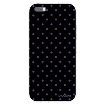 Picasee διαφανής θήκη σιλικόνης Apple iPhone 5/5S/SE - Flickers