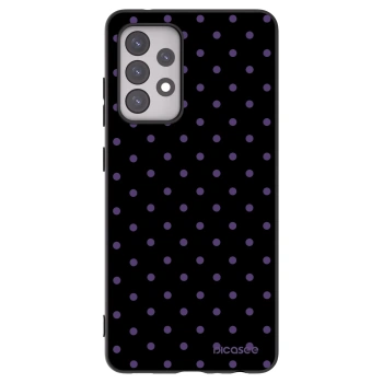 Picasee Μαύρη θήκη σιλικόνης για Samsung Galaxy A52s 5G A528B - Flickers