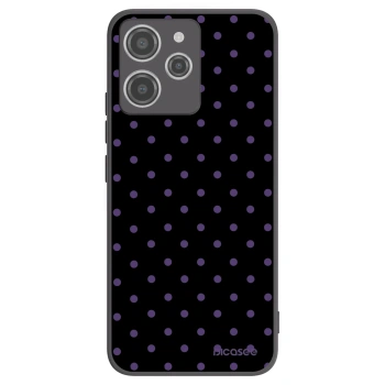 Picasee Μαύρη θήκη σιλικόνης για Xiaomi Redmi 12 4G - Flickers
