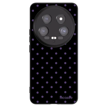 Picasee Μαύρη θήκη σιλικόνης για Xiaomi 14 Ultra - Flickers