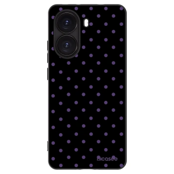Picasee Μαύρη θήκη σιλικόνης για Xiaomi Poco X7 Pro 5G - Flickers