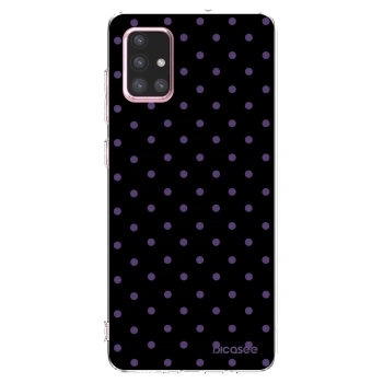 Picasee διαφανής θήκη σιλικόνης Samsung Galaxy A71 A715F - Flickers