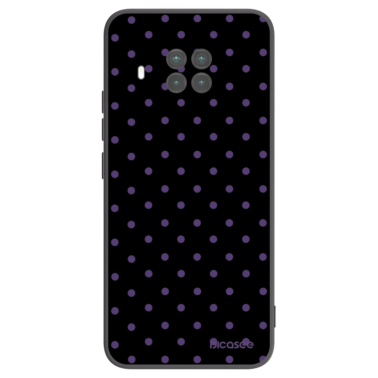 Picasee Μαύρη θήκη σιλικόνης για Xiaomi Mi 10T Lite - Flickers
