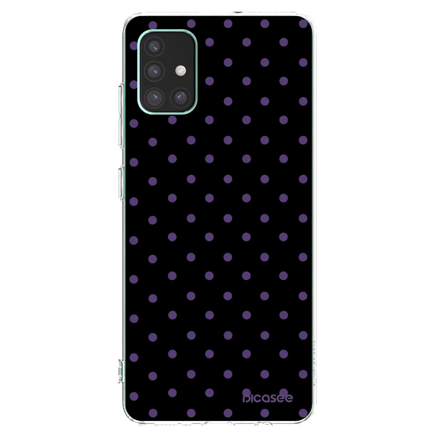 Picasee διαφανής θήκη σιλικόνης Samsung Galaxy M51 M515F - Flickers