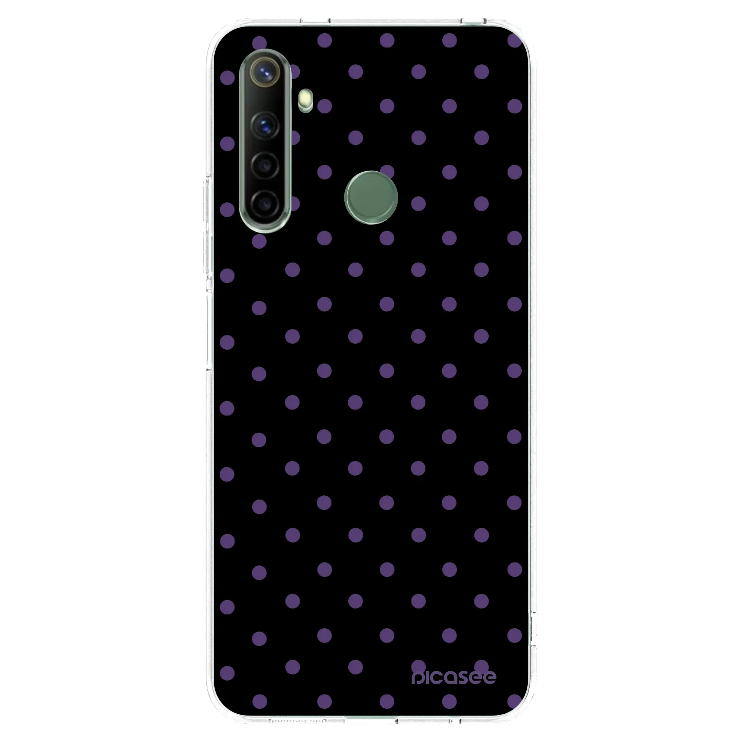 Picasee διαφανής θήκη σιλικόνης Realme 6i - Flickers
