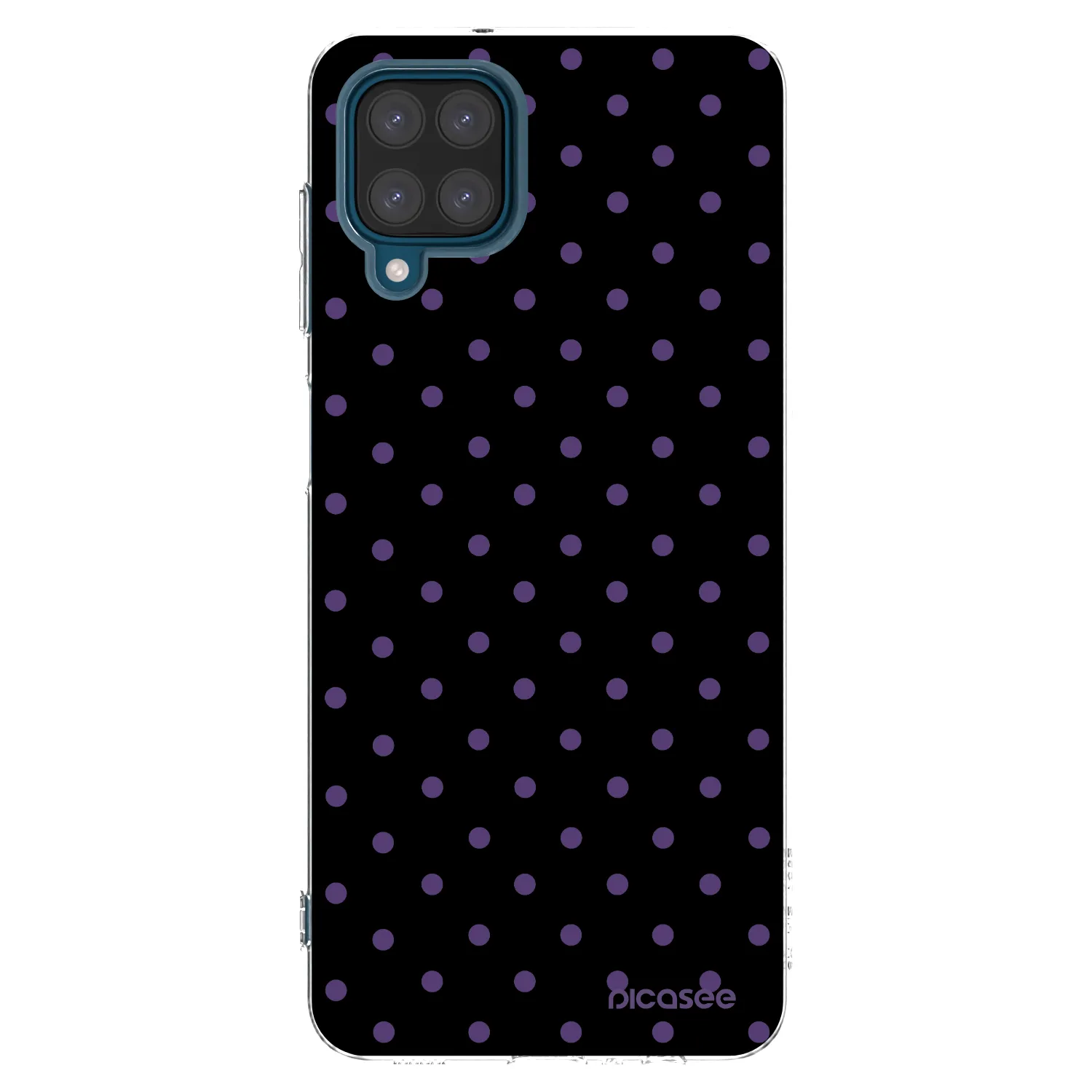Picasee διαφανής θήκη σιλικόνης Samsung Galaxy A12 A125F - Flickers