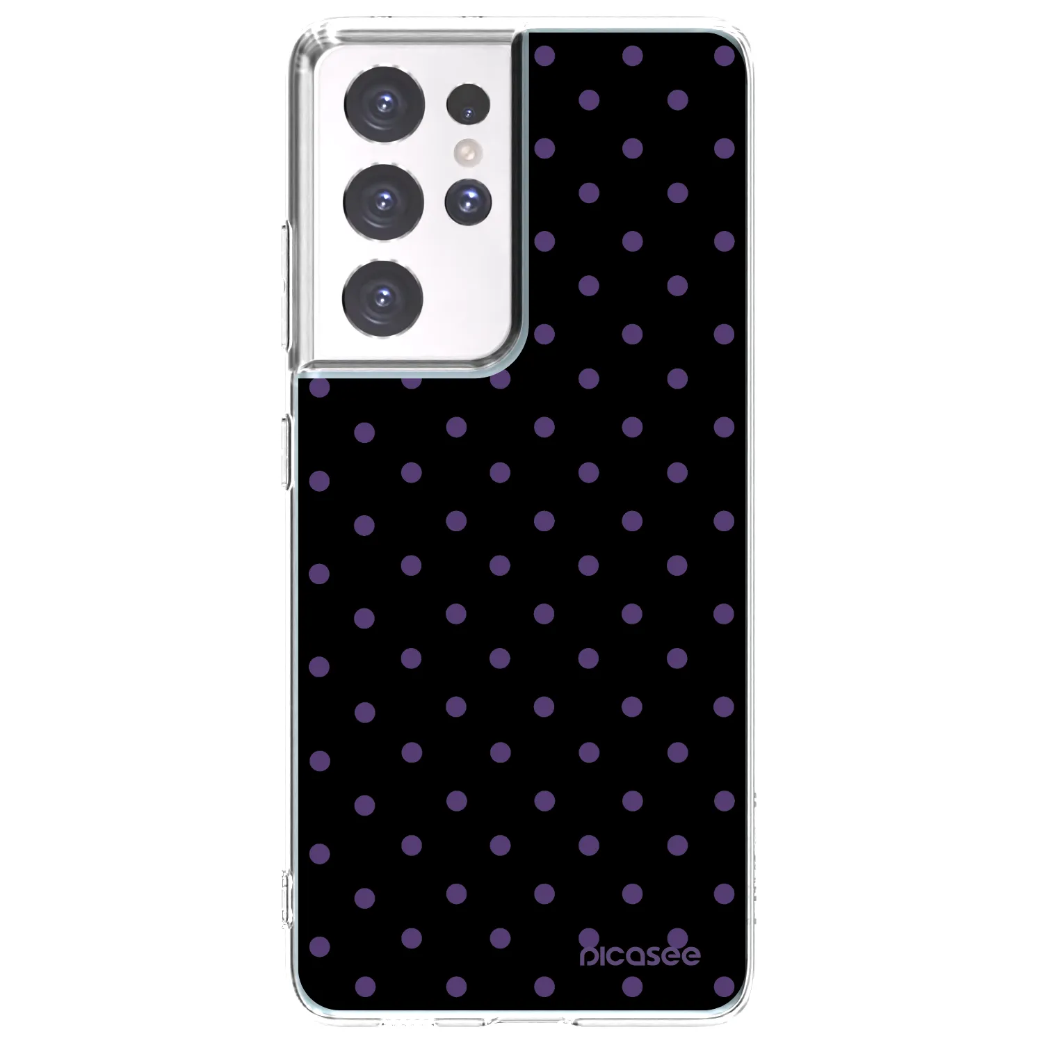 Picasee διαφανής θήκη σιλικόνης Samsung Galaxy S21 Ultra 5G G998B - Flickers
