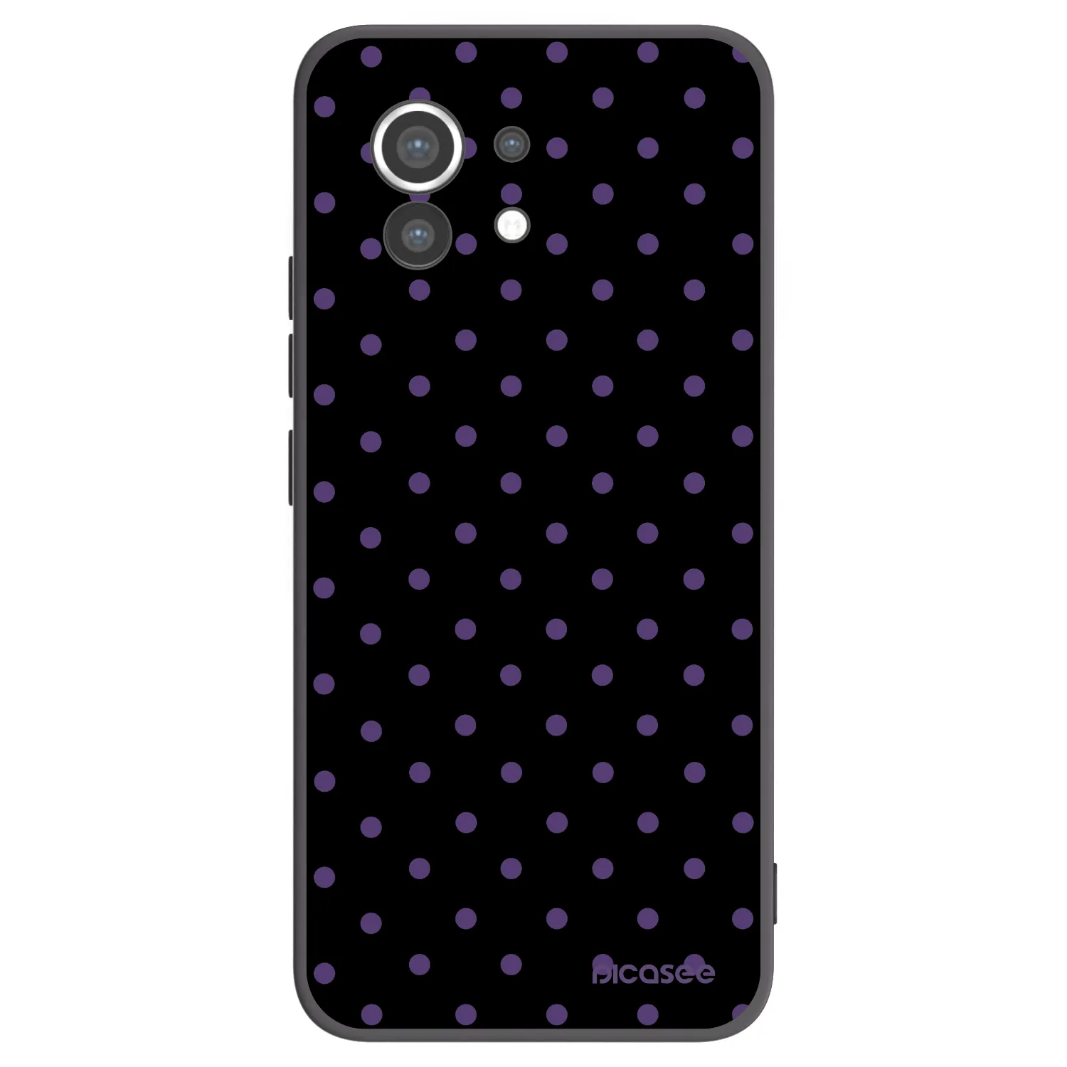 Picasee Μαύρη θήκη σιλικόνης για Xiaomi Mi 11 - Flickers