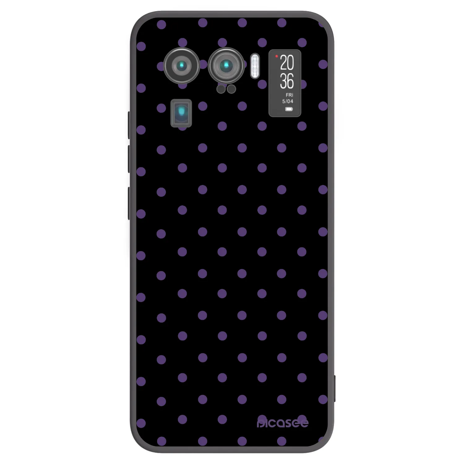 Picasee Μαύρη θήκη σιλικόνης για Xiaomi Mi 11 Ultra - Flickers