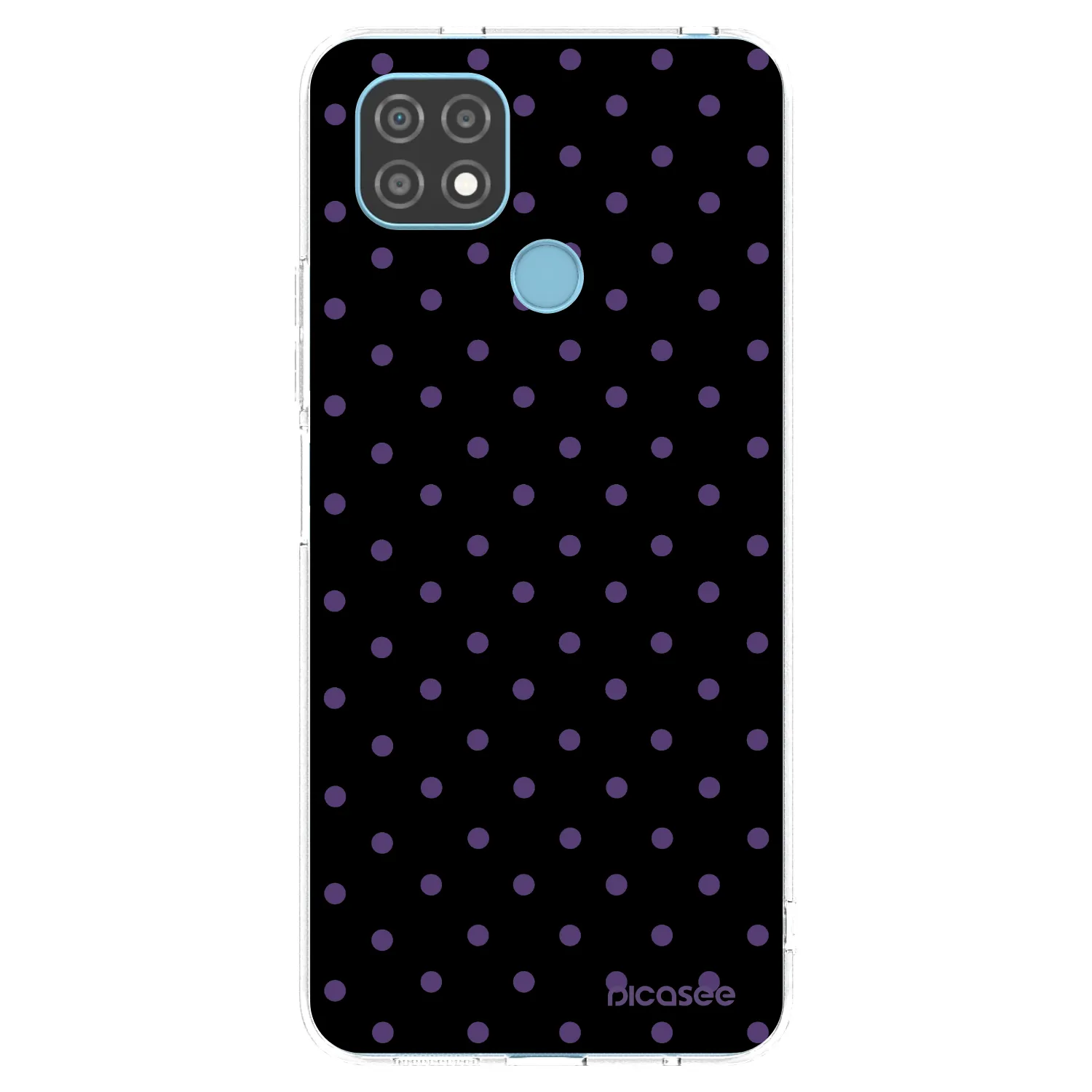 Picasee διαφανής θήκη σιλικόνης Realme C21 - Flickers