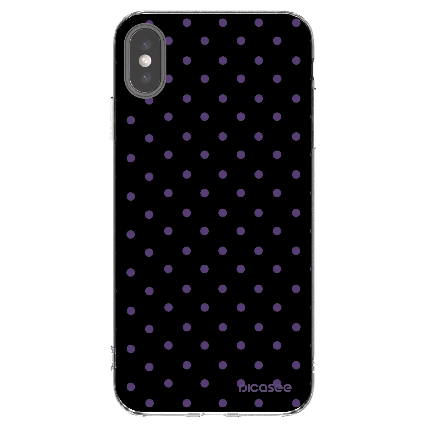 Picasee διαφανής θήκη σιλικόνης Apple iPhone XS Max - Flickers