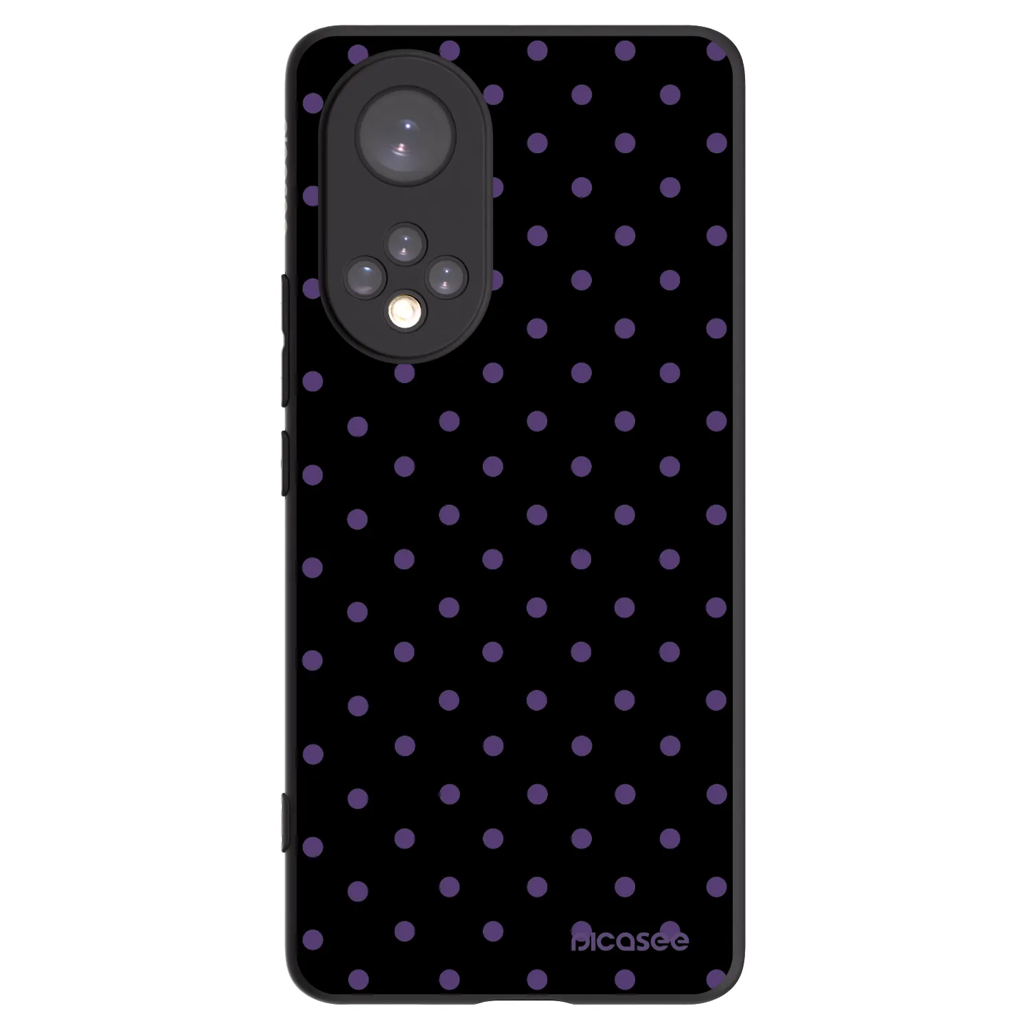 Picasee Μαύρη θήκη σιλικόνης για Huawei Nova 9 - Flickers