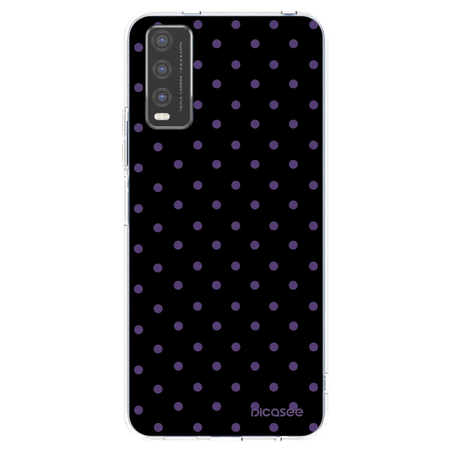 Picasee διαφανής θήκη σιλικόνης Vivo Y20s - Flickers