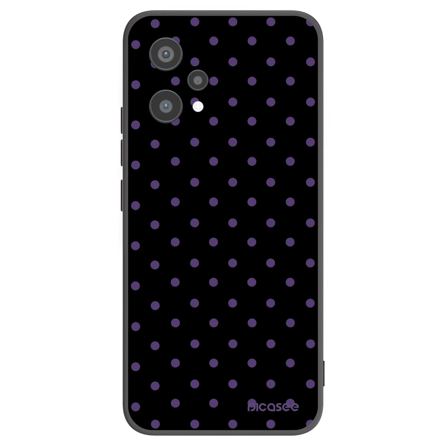 Picasee Μαύρη θήκη σιλικόνης για Realme 9 Pro 5G - Flickers