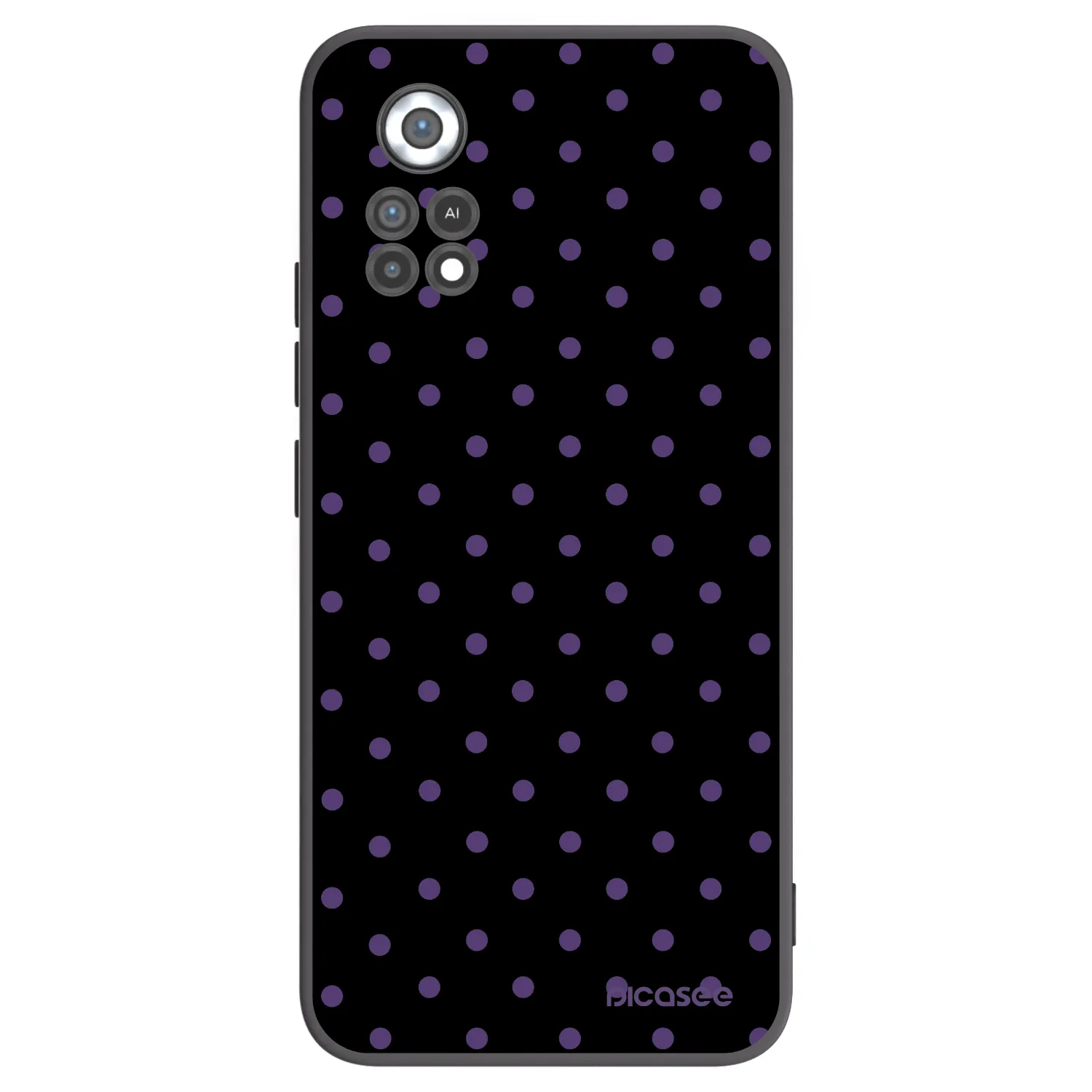 Picasee Μαύρη θήκη σιλικόνης για Xiaomi Poco X4 Pro 5G - Flickers
