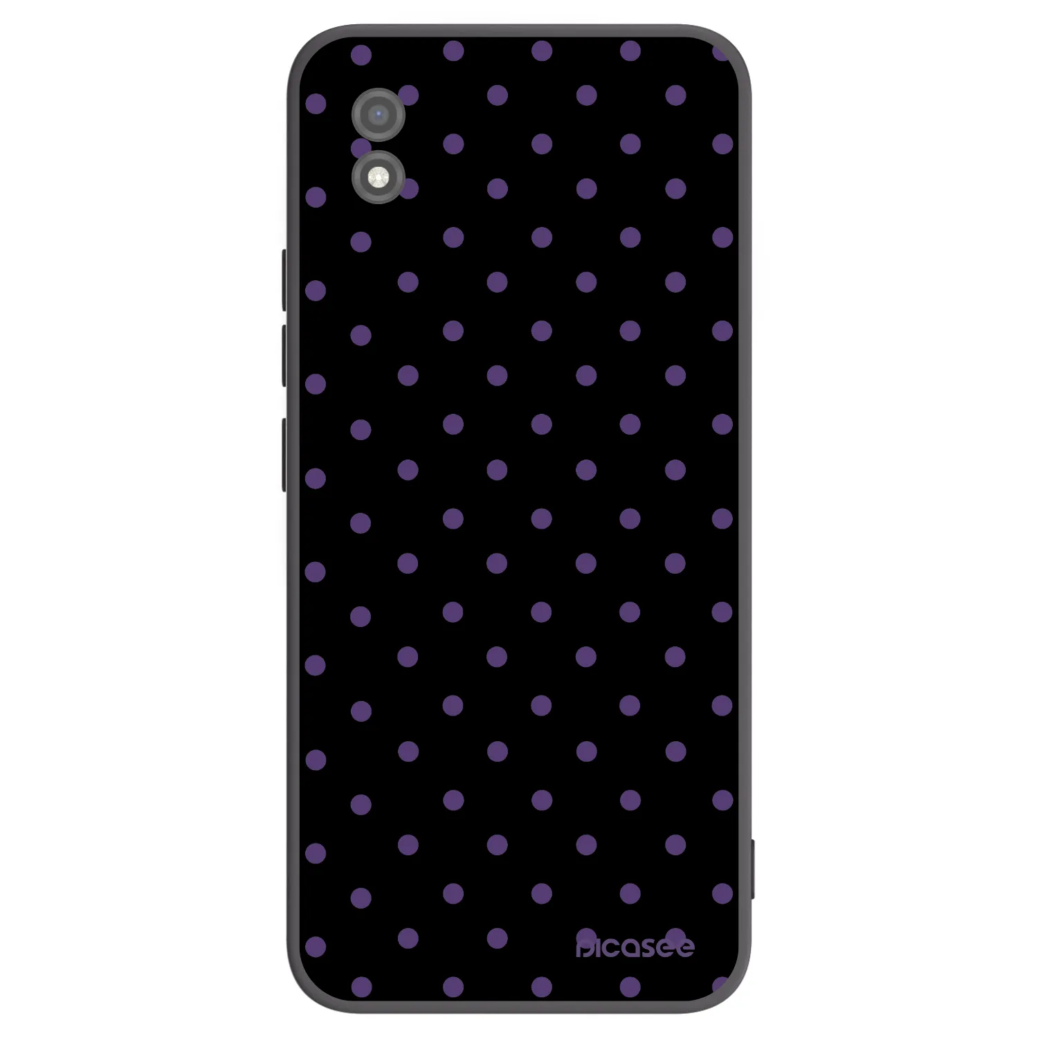 Picasee Μαύρη θήκη σιλικόνης για Realme C11 (2021) - Flickers