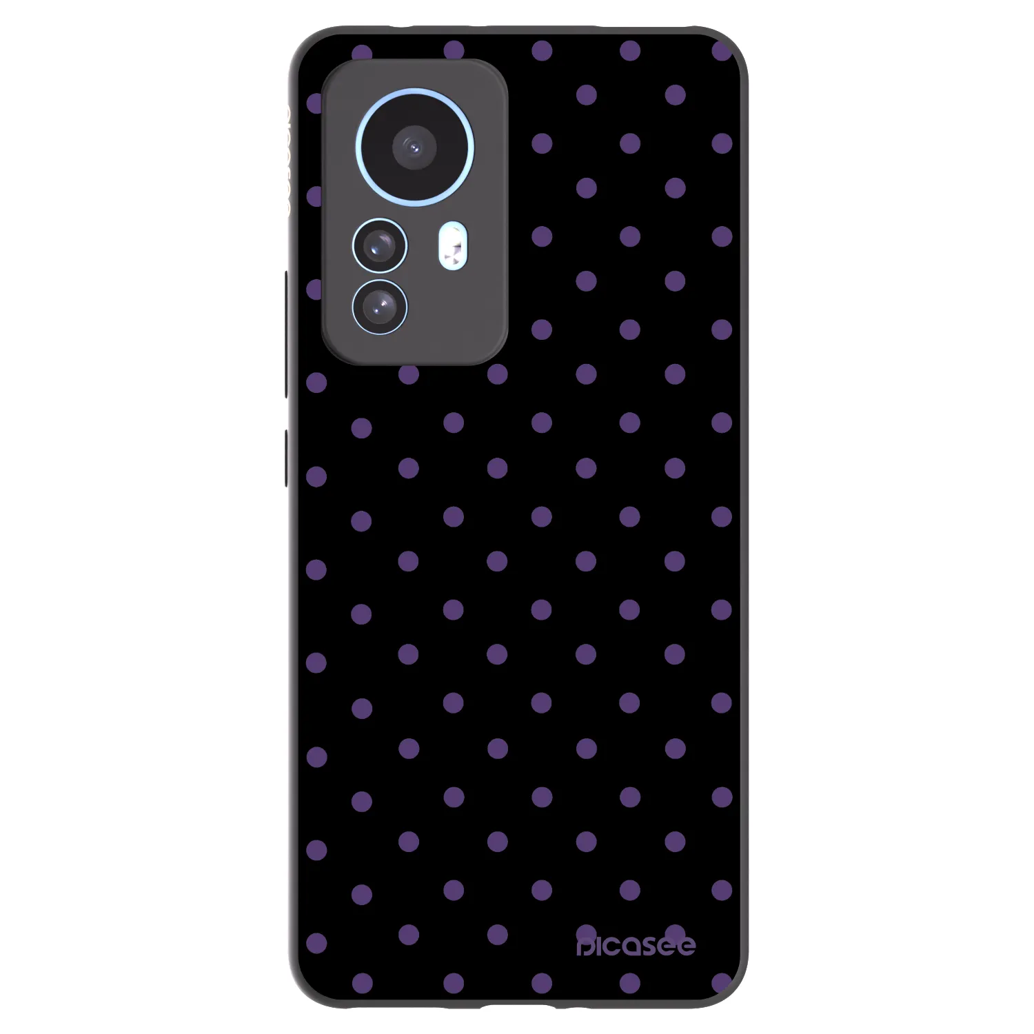 Picasee Μαύρη θήκη σιλικόνης για Xiaomi 12T Pro - Flickers