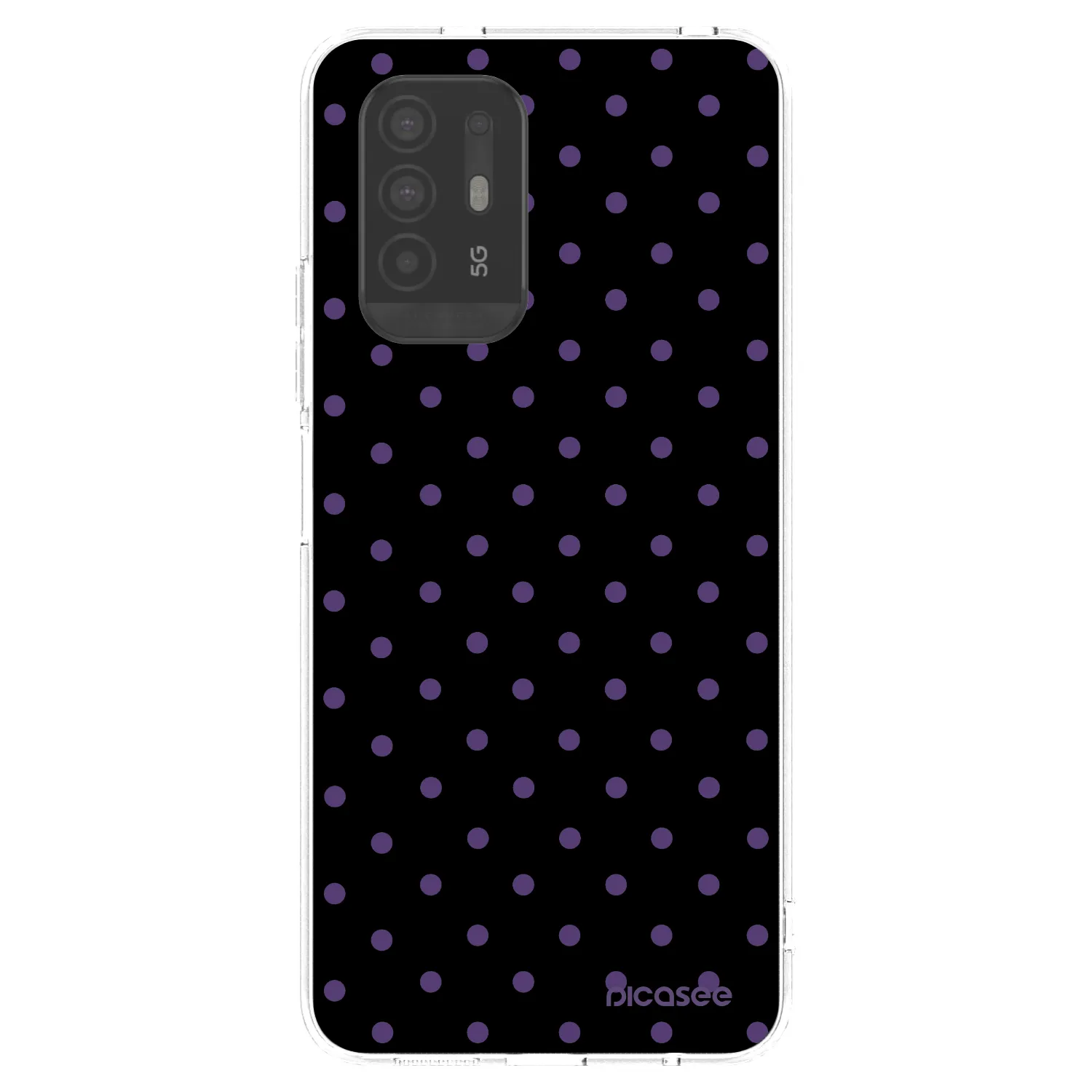 Picasee διαφανής θήκη σιλικόνης OPPO A94 5G - Flickers