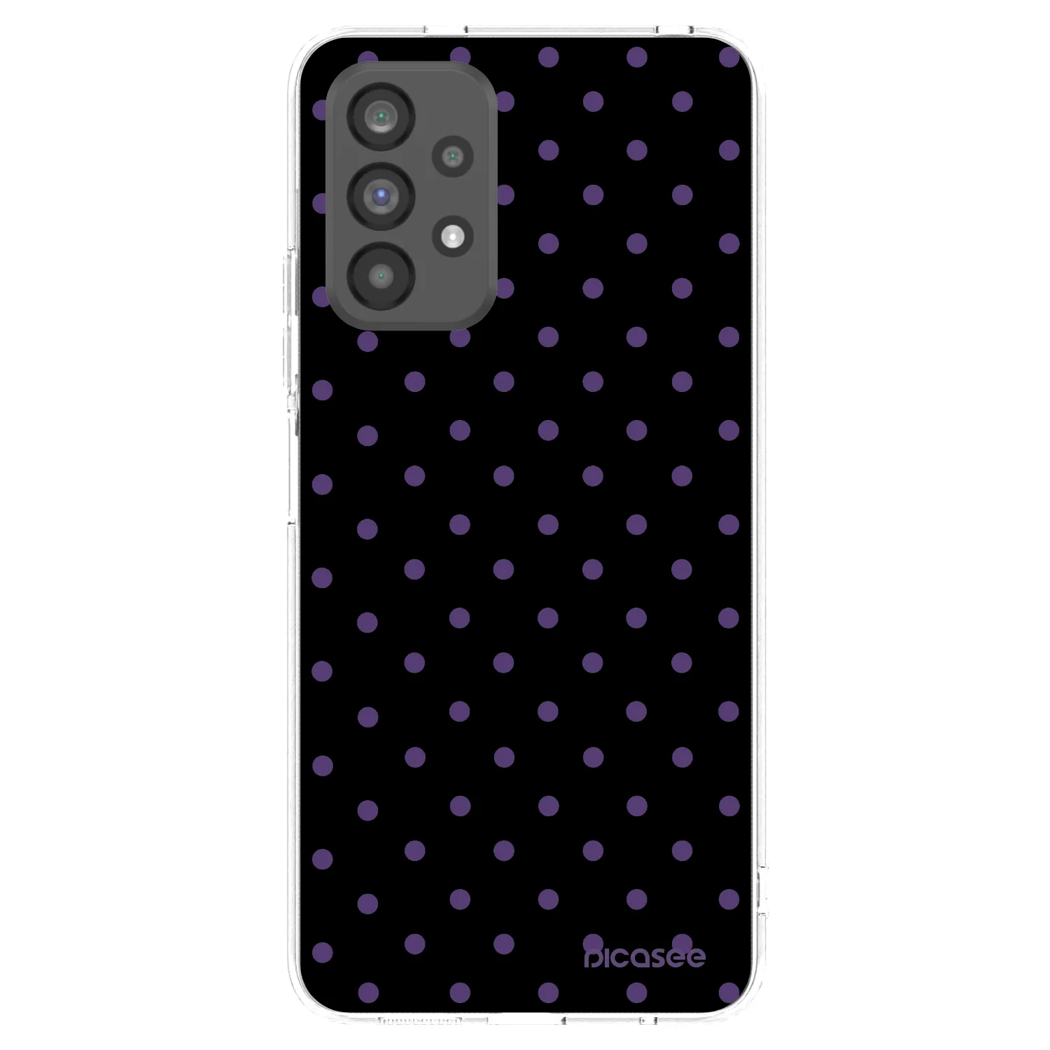 Picasee διαφανής θήκη σιλικόνης Samsung Galaxy A73 5G - Flickers