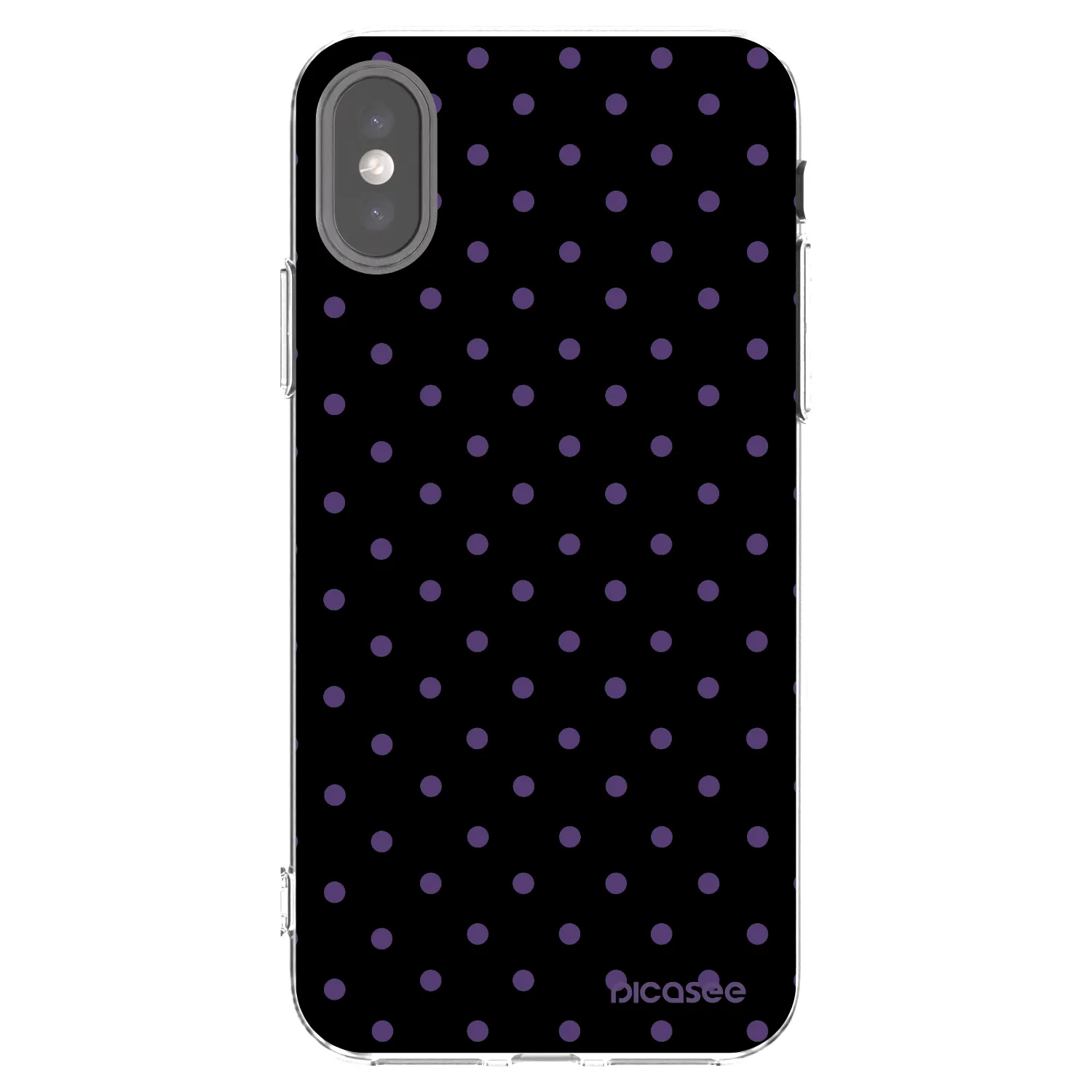 Picasee διαφανής θήκη σιλικόνης Apple iPhone X/XS - Flickers