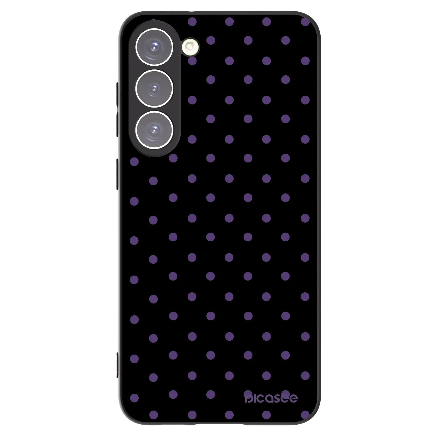 Picasee Μαύρη θήκη σιλικόνης για Samsung Galaxy S23+ 5G - Flickers