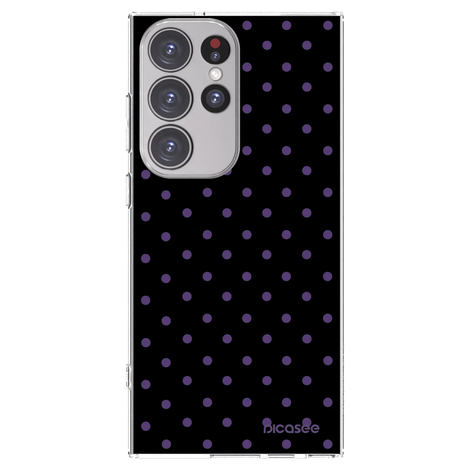 Picasee διαφανής θήκη σιλικόνης Samsung Galaxy S23 Ultra 5G - Flickers