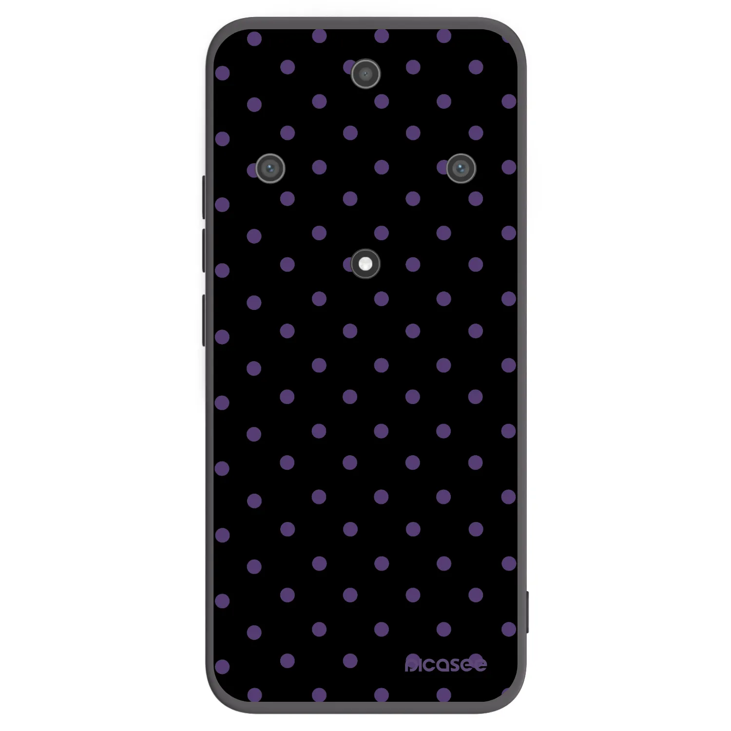 Picasee Μαύρη θήκη σιλικόνης για Honor Magic5 Lite 5G - Flickers